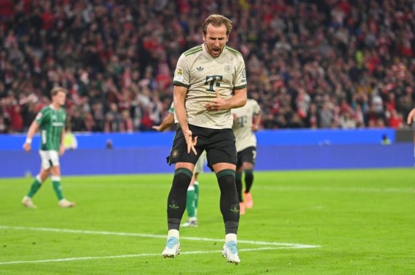 凯恩加盟拜仁前三个赛季已在欧冠打进24球,跨越 莱万同期数据