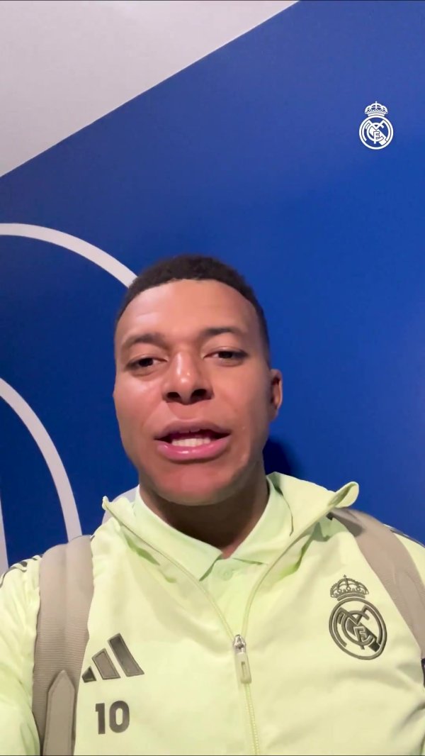 姆巴佩寄语球迷:希望大家都来伯纳乌,我们将迎来欧冠和国家德比