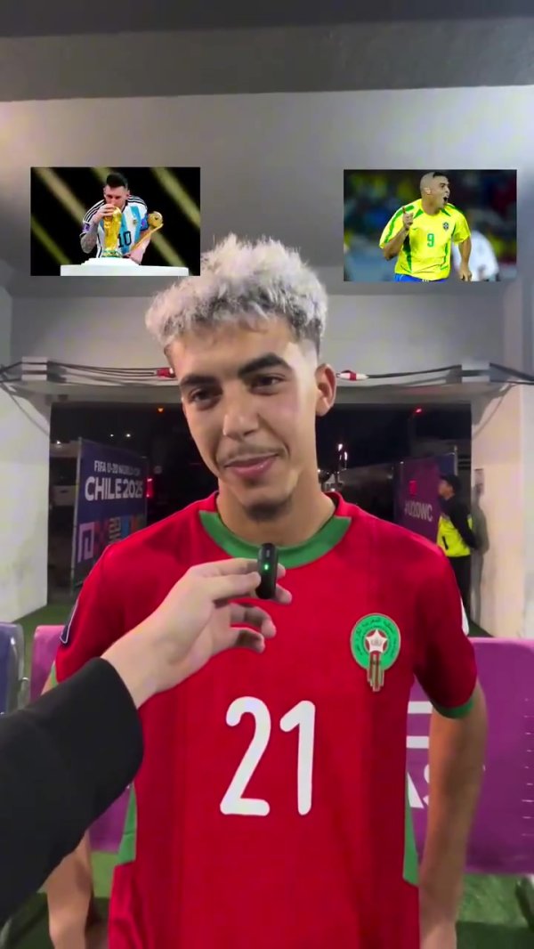 世青赛总决赛  双响击败阿根廷！摩洛哥妖星：梅西＞C罗、贝利……